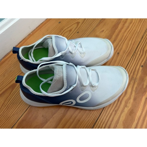 Oofos Oomg Sport LS Men Size US 10 EU43 Navy Mutare White Recovery Shoes Sneaker - Picture 5 of 8